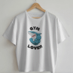 Shark Strength Blue Power for Gym Lovers T-shirt Sticker