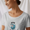 Shark Strength Blue Power for Gym Lovers T-shirt Sticker for Girl